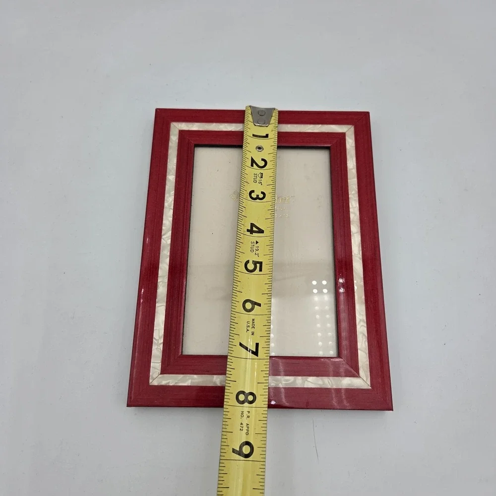 Natalini Made In Italy Red White Picture Frame 4